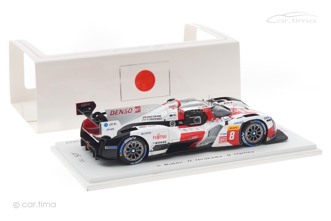 Toyota GR010 Hybrid Winner 6h Fuji 2022 Buemi/Hartley/Hirakawa Spark 1:43 SJ103