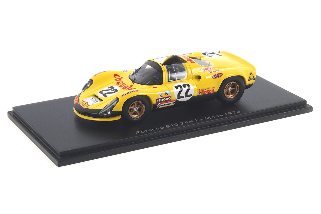 Porsche 910 24h Le Mans 1973 Touroul/Rouget Spark 1:43 S4687