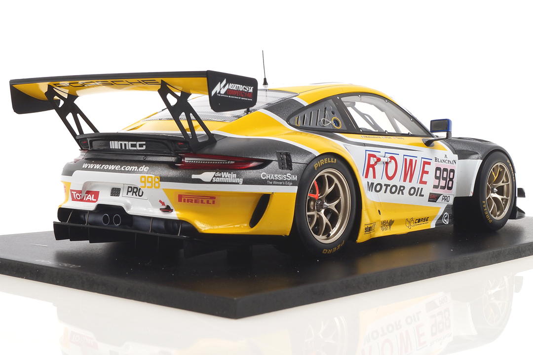 Porsche 911 GT3 R 24h Spa 2019 Makowiecki/Pilet/Tandy Spark 1:18 18SB013