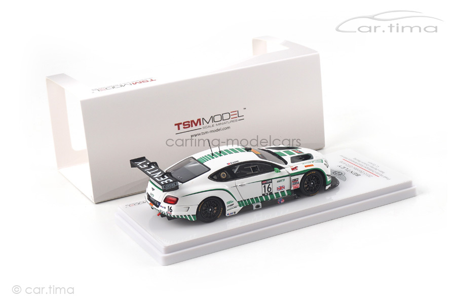 Bentley Continental GT3 Winner Road America 2015 Dyson TSM 1:43 TSM164313