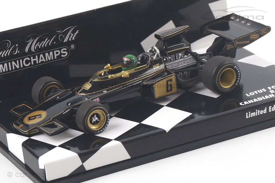 Lotus Ford 72 Canadian GP 1972 Reine Wisell Minichamps 1:43 400720006