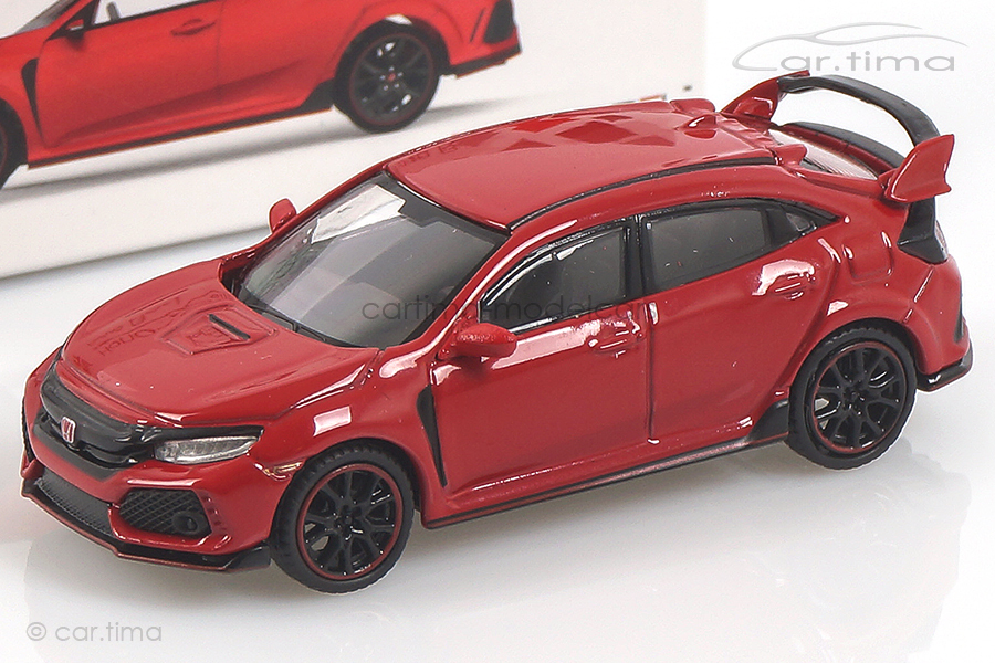 Honda Civic Type R (LHD) Rallye red MINI GT 1:64 MGT00012-L 