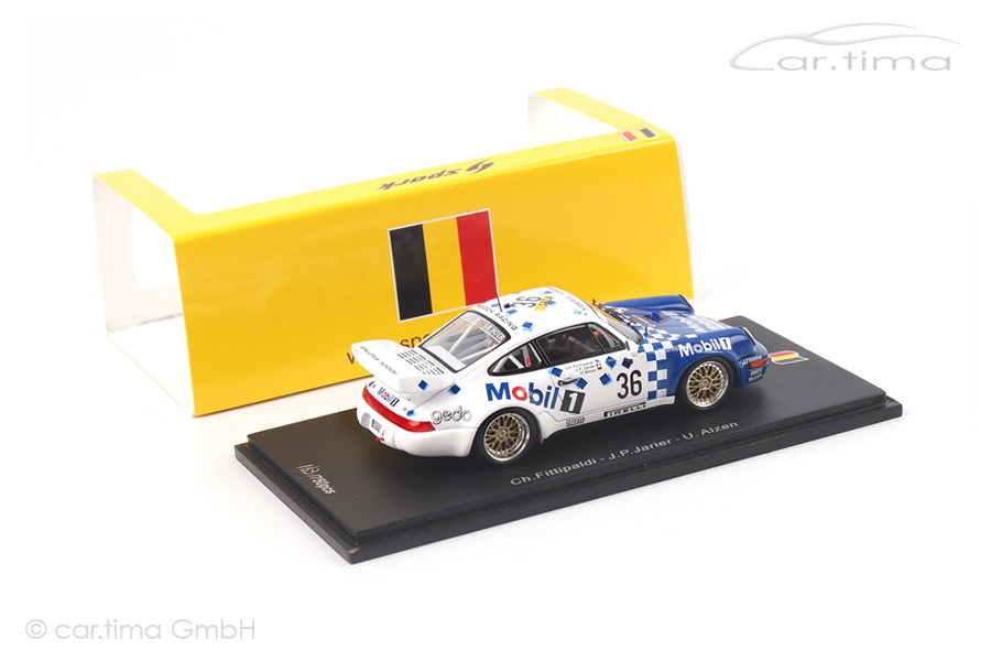 Porsche 911 (964) Carrera RSR Winner 24h Spa 1993 Alzen/Fittipaldi/Jarier Spark 1:43 SB008