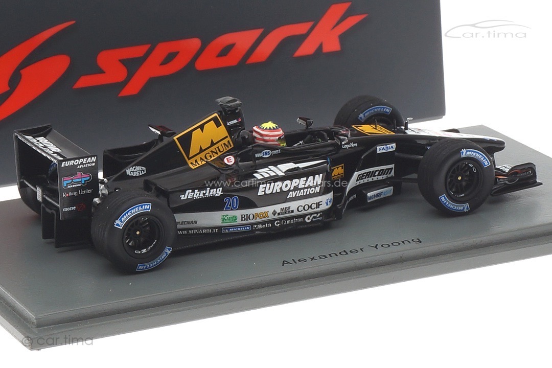 Minardi PS01 Italian GP 2001 Alexander Yoong Spark 1:43 S4848