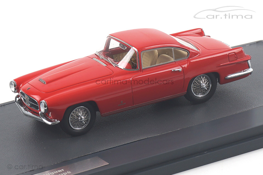 Jaguar XK140 Coupe Ghia Coupe 1955 rot Matrix Scale Models 1:43 MX41001-012