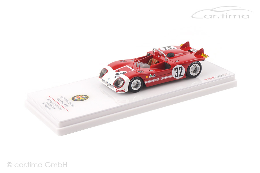 Alfa Romeo Tipo 33/3 12h Sebring 1971 Henri Pescarolo TSM 1:43 TSM144310