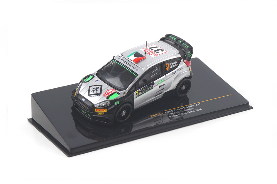 Ford Fiesta RS WRC Rally Monte Carlo 2016 Bertelli/Scattolin IXO 1:43 RAM630