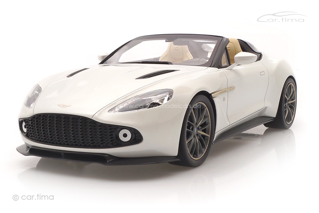 Aston Martin Vanquish Zagato Speedster Escaping White TopSpeed 1:18 TS0229