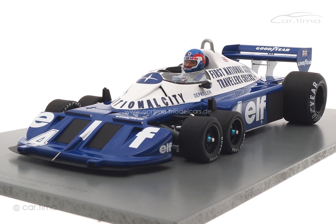 Tyrrell P34 GP Kanada 1977 Patrick Depailler Spark 1:18 18S574