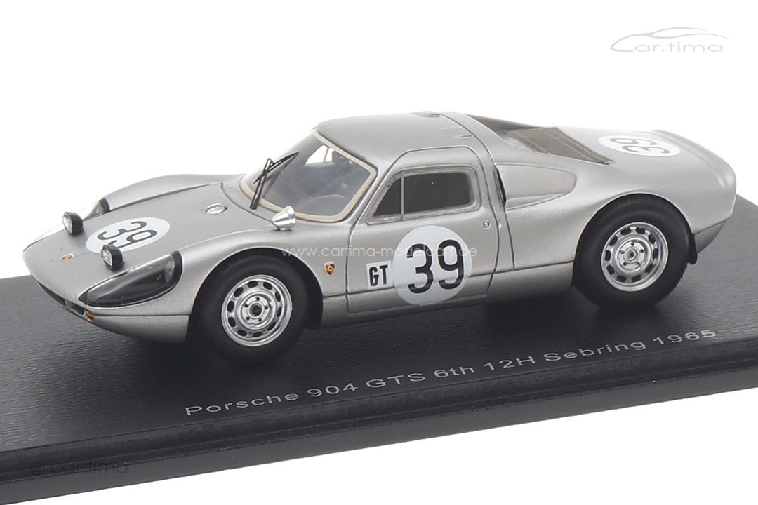 Porsche 904 GTS 12h Sebring 1965 Buzzetta/Pon Spark 1:43 US264