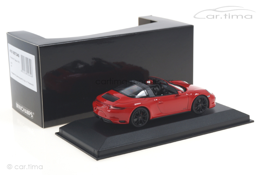 Porsche 911 (991 II) Targa 4 GTS Indischrot Minichamps 1:43 410067340