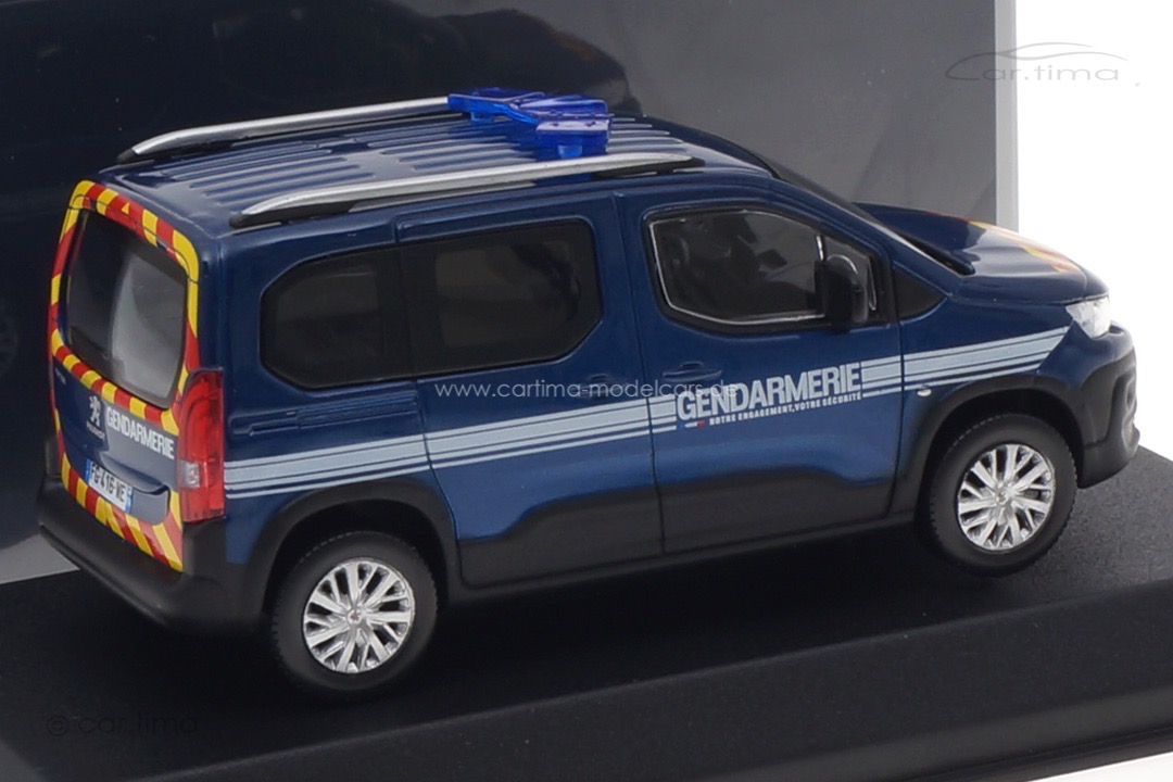 Peugeot Rifter 2019 Gendarmerie - Outremer Norev 1:43 479064