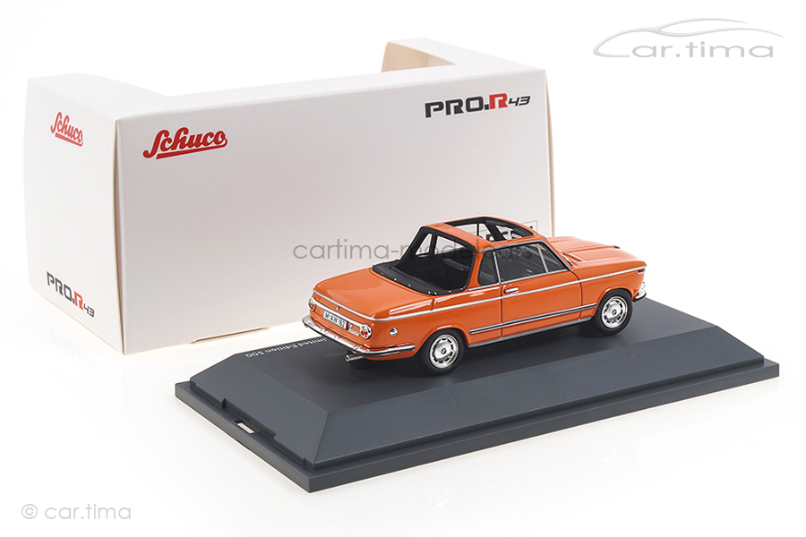 BMW 2002 Baur Cabrio orange Schuco 1:43 450908600