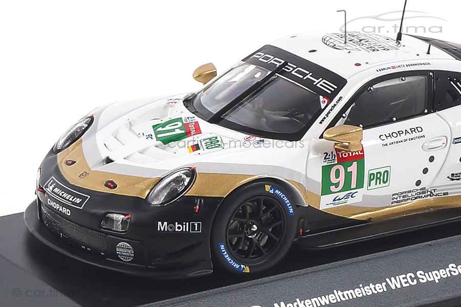 Porsche 911 RSR Präsentation 2019 Spark 1:43 WAP0201480LRSR