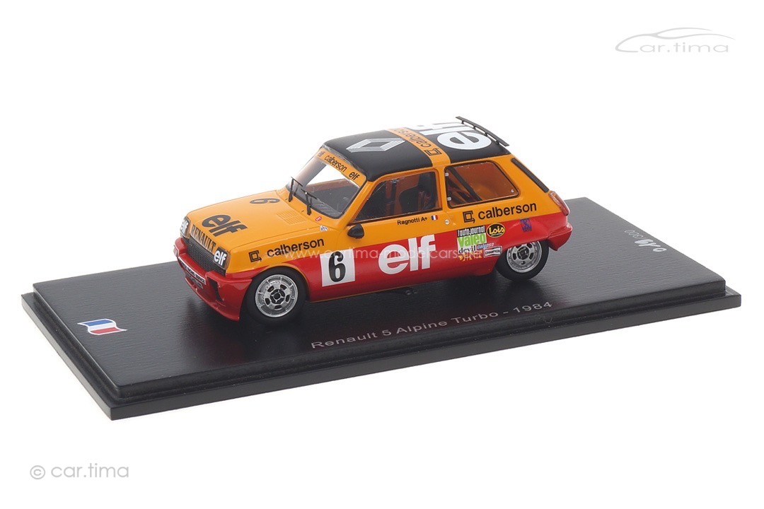 Renault 5 Alpine Turbo Jean Ragnotti Spark 1:43 SF151