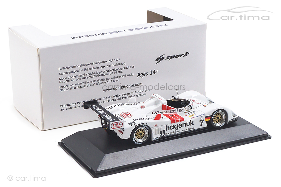 Porsche WSC 24h Le Mans 1997 PMG Jahresmodell 2014 Spark 1:43 MAP02007015