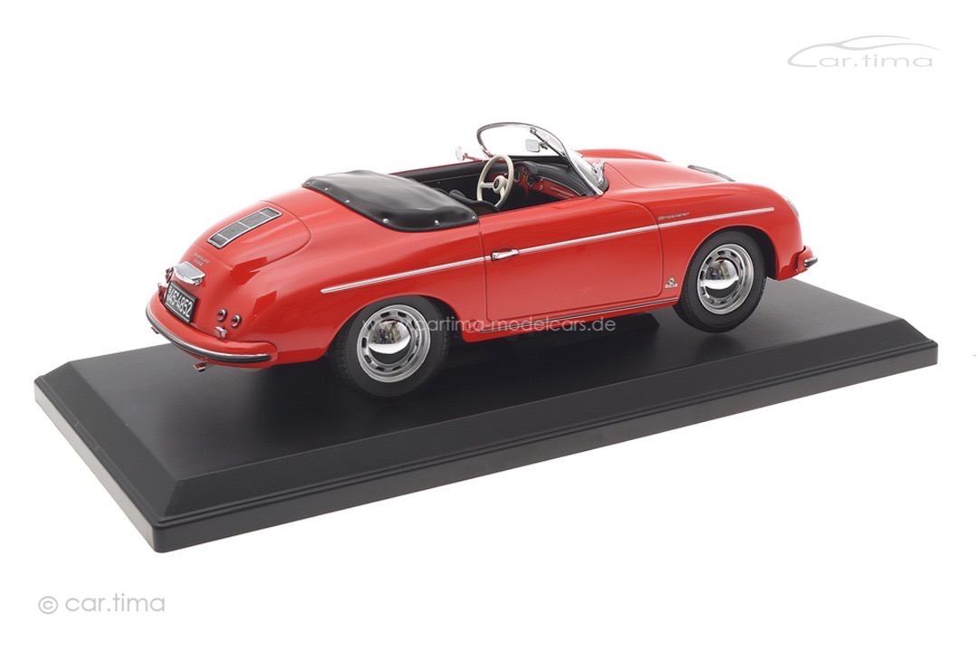 Porsche 356 Speedster 1954 rot Norev 1:18 187461