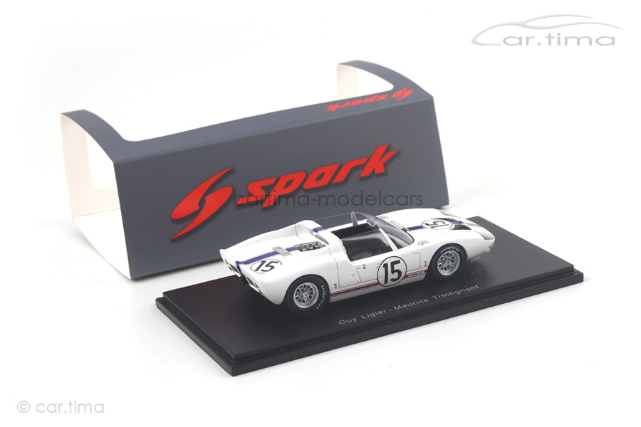 Ford GT40 Spyder 24h Le Mans 1965 Ligier/Trinitgnant Spark 1:43 S4071