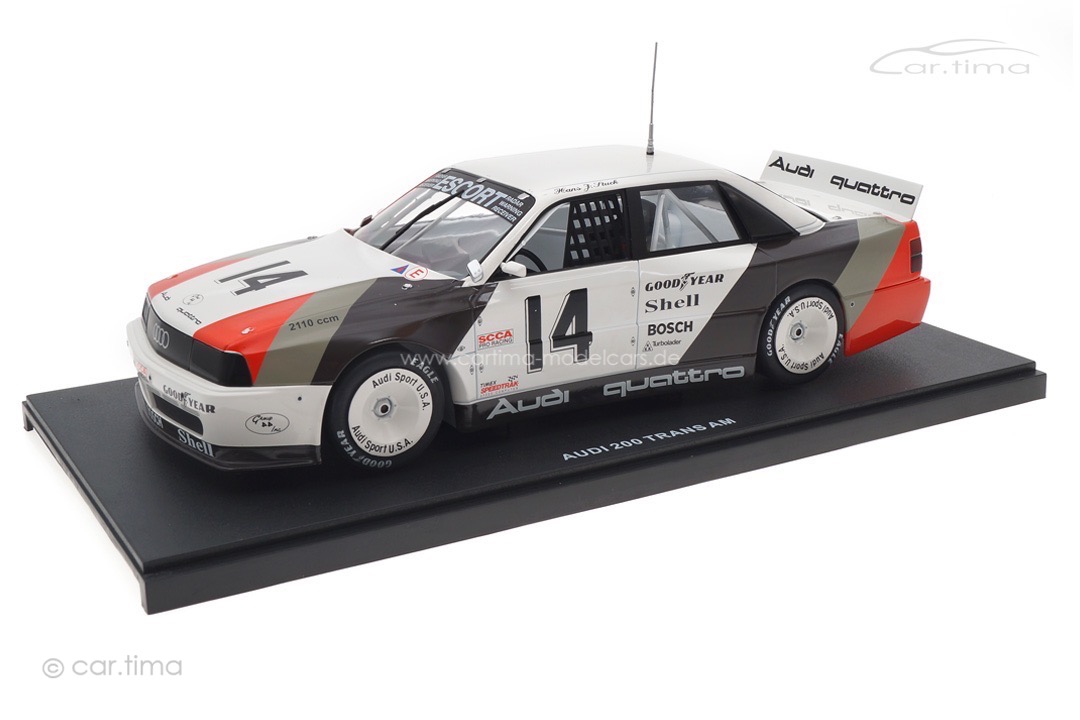 Audi 200 quattro Winner Cleveland Trans-Am 1988 Hans-Joachim Stuck Werk83 1:18 W1801401