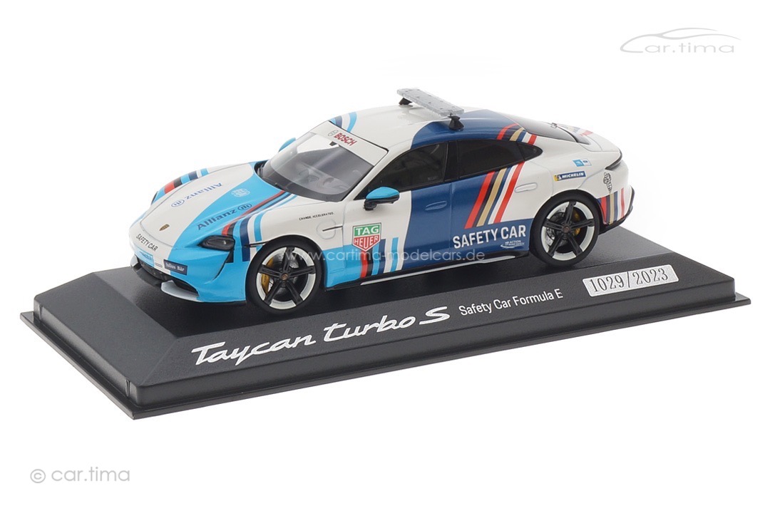 Porsche Taycan Turbo S Safety Car Formula E Minichamps 1:43 WAP0200370PTAC