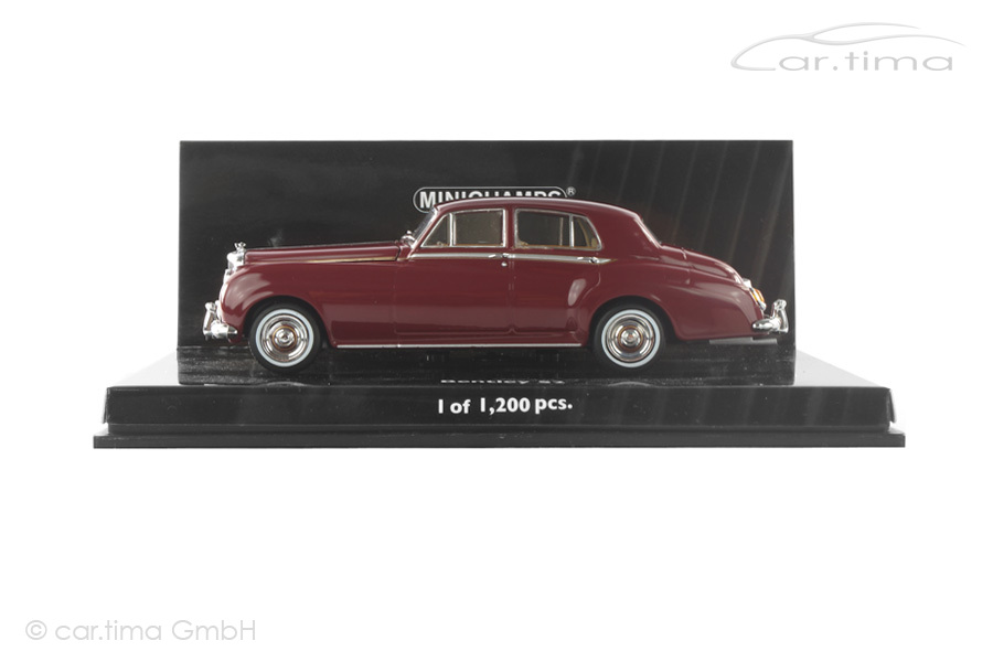 Bentley S2 Standard Saloon rot Minichamps 1:43 436139951