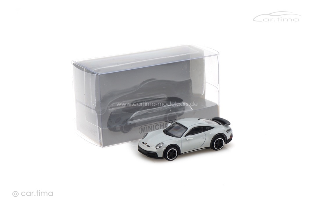 Porsche 911 (992) Dakar grau Minichamps 1:87 870062074