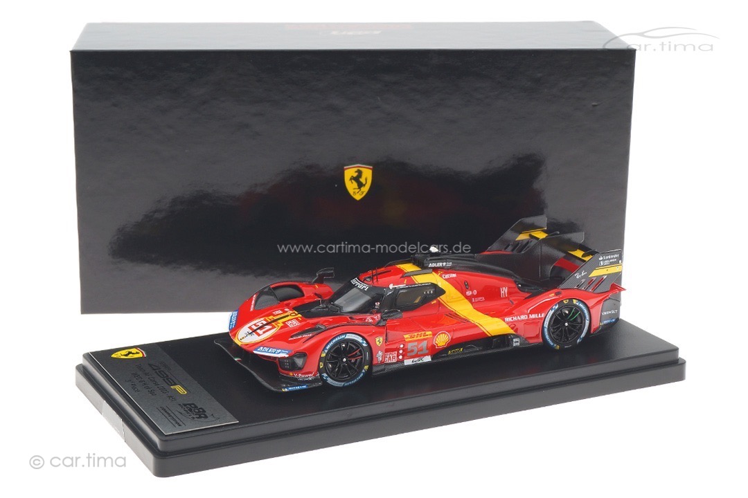 Ferrari 499P WEC 6 hrs. Spa 2023 Calado/Giovinazzi/Pier Guidi BBR 1:43 CS004