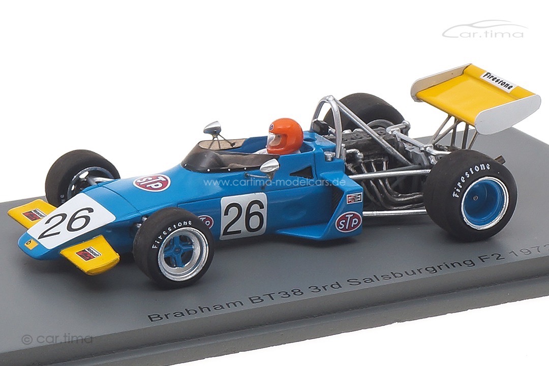 Brabham BT38 F2 Salzburgring 1972 Dave Morgan Spark 1:43 S7439