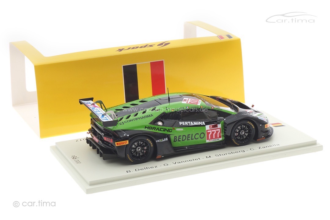 Lamborghini Huracán GT3 24h Spa 2017 Delhez/Vannelet/Stursberg/Zarnella Spark 1:43 SB303