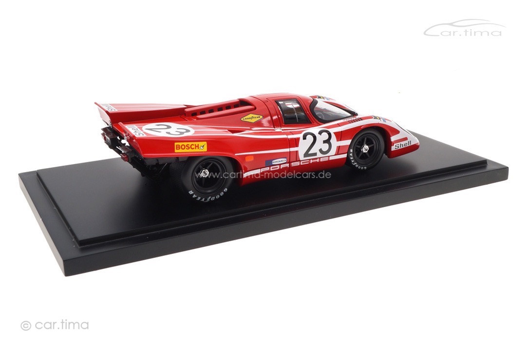 Porsche 917K Winner 24h Le Mans 1970 Originalsignatur Hans Herrmann Norev 1:18 187586-SIG