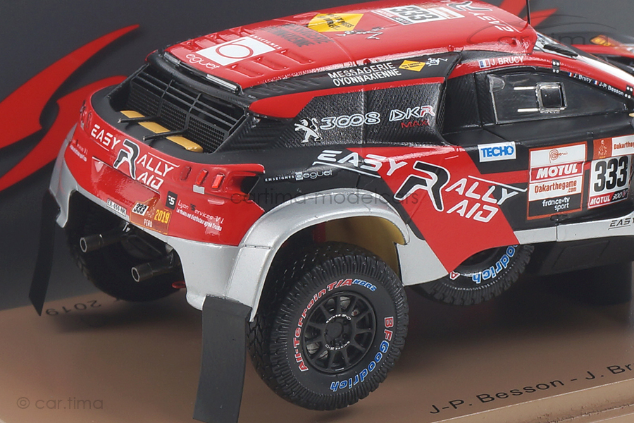 Peugeot 3008 DKR Maxi Dakar Rally 2019 Besson/Brucy Spark 1:43 S5629