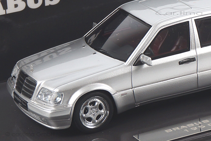 Brabus 6.5 (500E W124) 1993 silber met. Minichamps 1:43 437032504