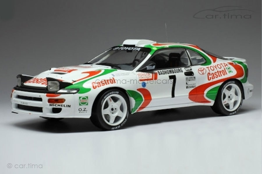 Toyota Celica ST185 Rallye Monte Carlo 1993 Kankkunen/Pironen IXO 1:18 18RMC041B