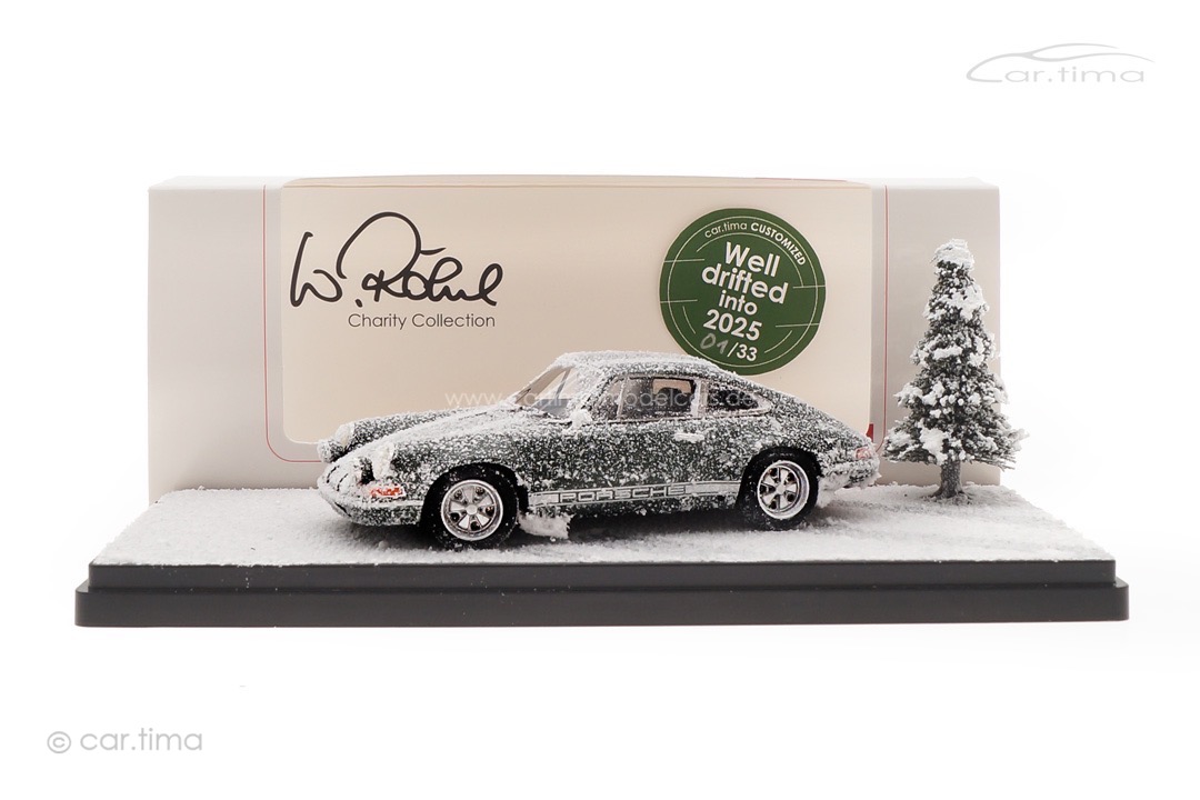 Porsche 911 ST Walter Röhrl Charity Collection Well drifted into 2025 car.tima CUSTOMIZED 1:43