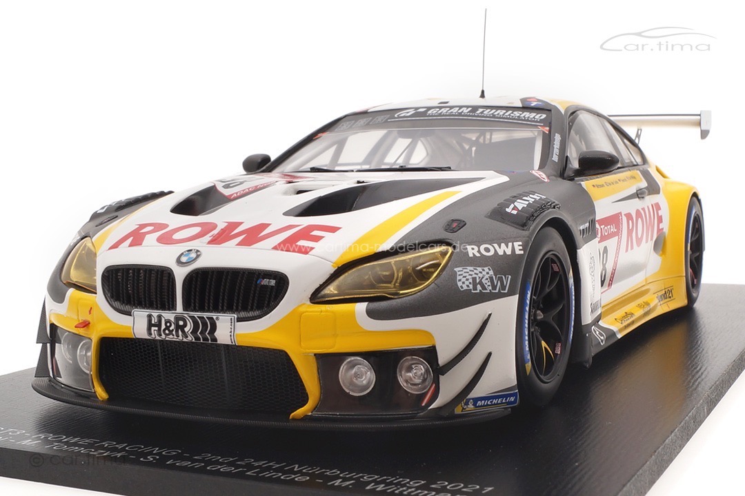 BMW M6 GT3 24h Nürburgring 2021 De Phillippi/Tomczyk/van der Linde/Wittmann Spark 1:18 18SG053