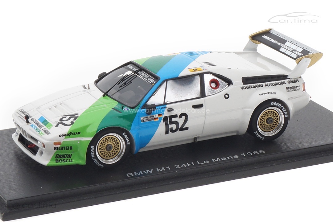 BMW M1 24h Le Mans 1985 Grohs/Heger/König Spark 1:43 S6411