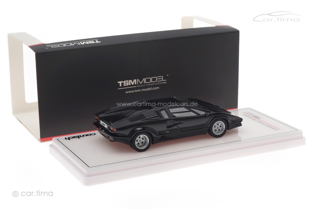 Lamborghini Countach 25th Anniversary Nero TSM 1:43 TSM430657