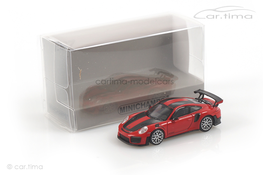 Porsche 911 (991 II) GT2 RS Weissach Paket Indischrot Minichamps 1:87 870068126