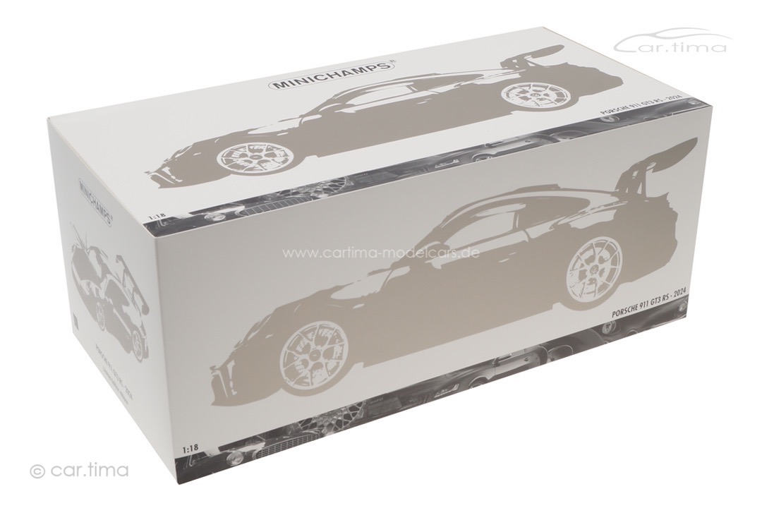 Porsche 911 (992) GT3 RS Weissach Package Nato Olive/Rad schwarz Minichamps 1:18 110062027