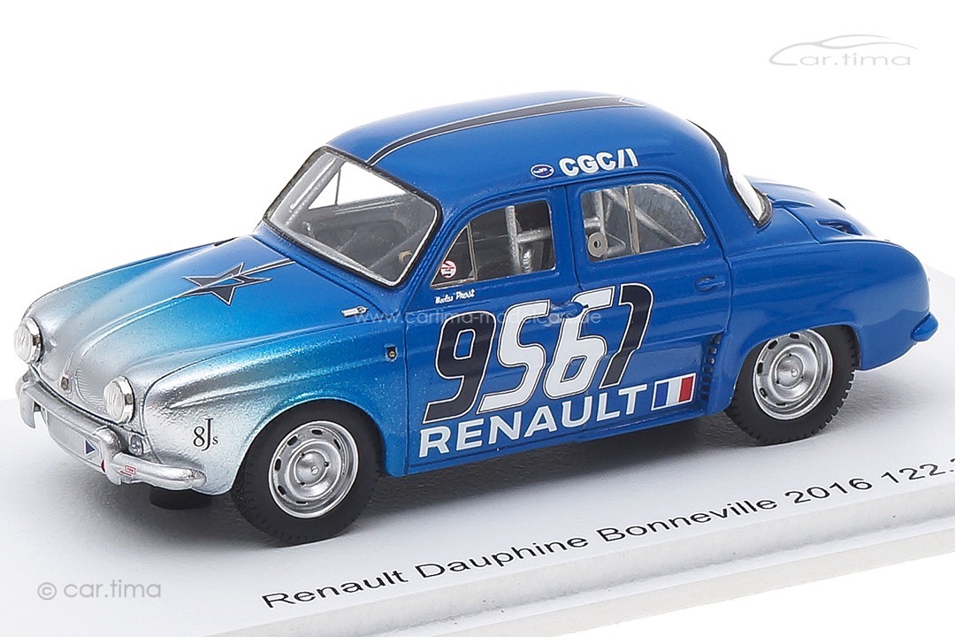 Renault Dauphine Bonneville 2016 Nicolas Prost Bizarre 1:43 B1074