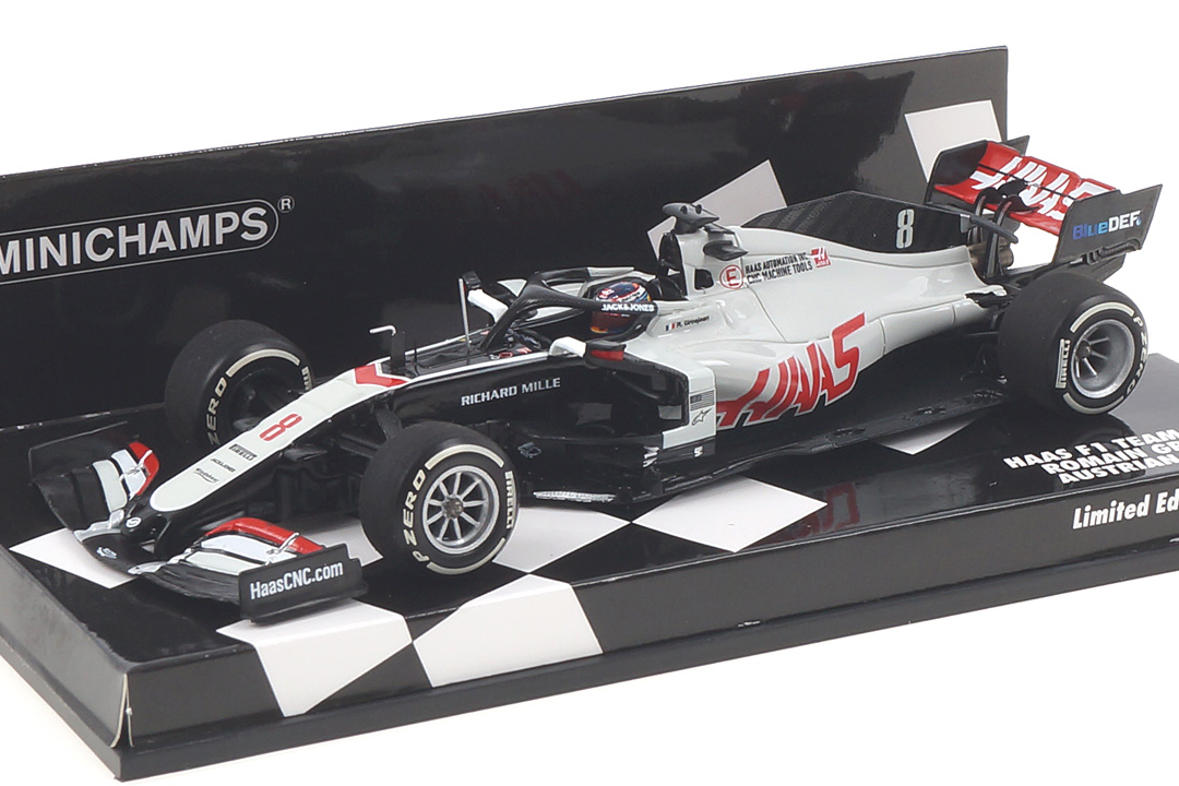 Haas F1 VF-20 Austrian GP 2020 Romain Grosjean Minichamps 1:43 417200108