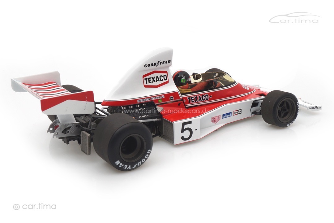 McLaren Ford M23 World Champion 1974 Emerson Fittipaldi Minichamps 1:18 186740005