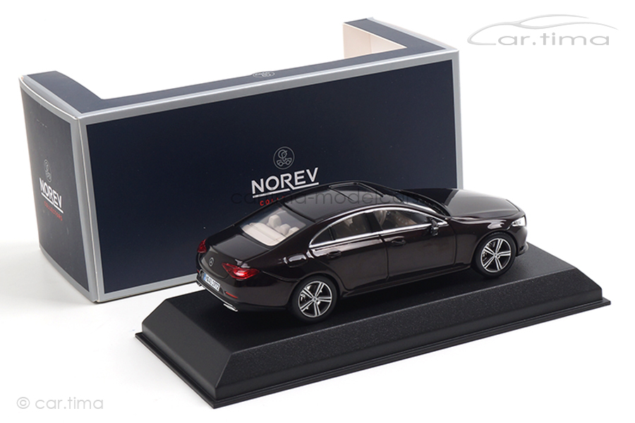 Mercedes-Benz CLS 2018 Rubinrot met. Norev 1:43 351305