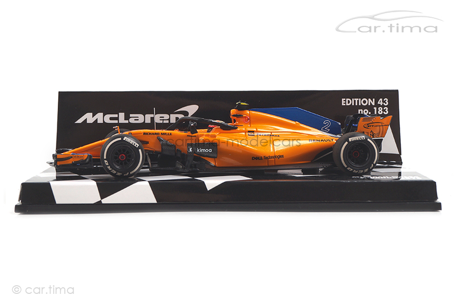 McLaren Renault MCL33 GP 2018 Stoffel Vandoorne Minichamps 1:43 537184302