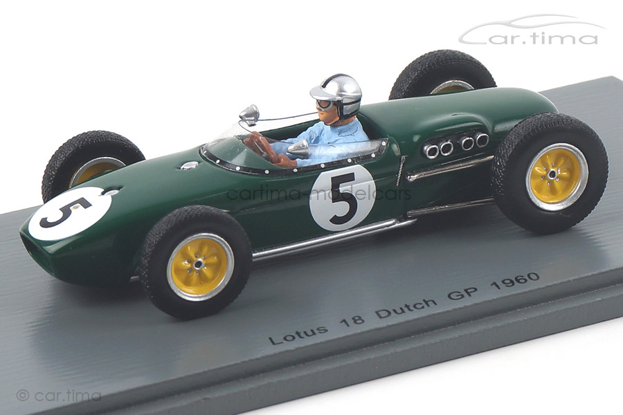 Lotus 18 GP Niederlande 1960 Alan Stacey Spark 1:43 S5342