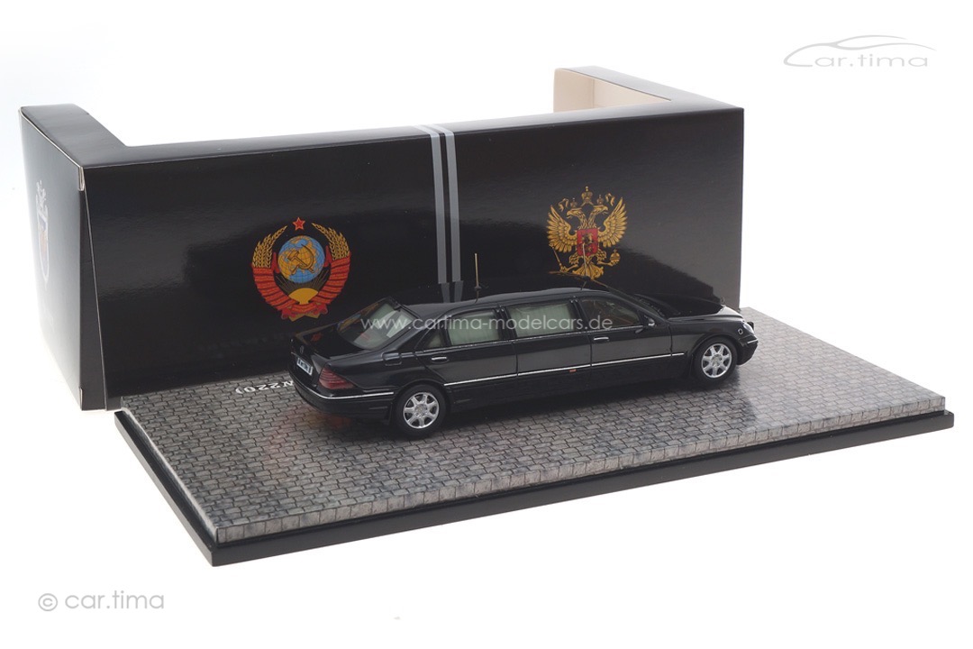 Mercedes-Benz S600 (W220) Pullman Guard Putin DIP Models 1:43 GON220