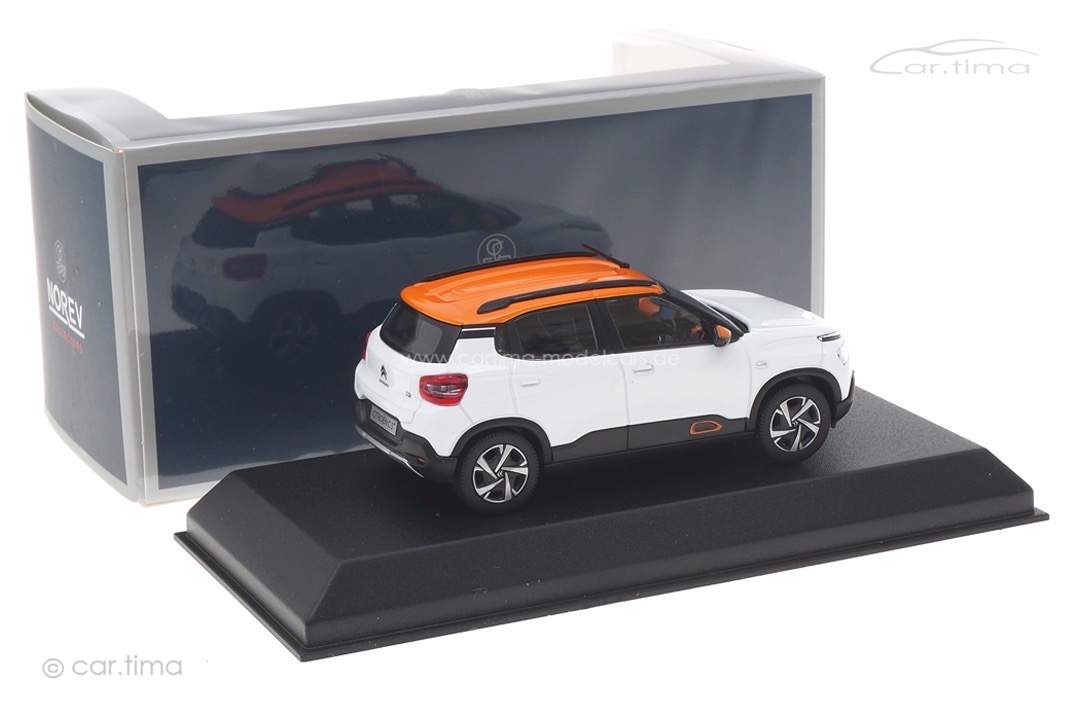 Citroën C3 Indian Market 2021 white/orange Norev 1:43 155221