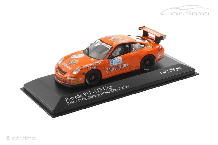 Porsche 911 GT3 Cup IMSA GT3 2008 Rivera Minichamps 1:43 400086497