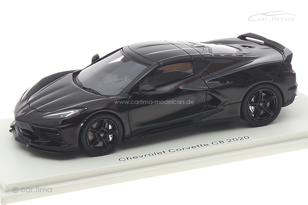 Chevrolet Corvette C8 2019 schwarz Spark 1:43 S5061