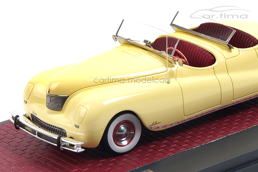 Chrysler Newport Dual Cowl Pheaton LeBaron 1941 cream Matrix 1:43 MX20303-021